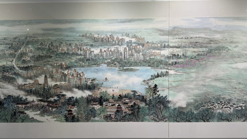 125_Meter_Scroll_Captures_Yangtze_River_s_Journey_at_Jiangsu_s_Yonglian_Art_Museum