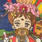 8_Year_Old_American_Girl_Wins_Art_Prize_with_Mid_Autumn_Festival_Painting