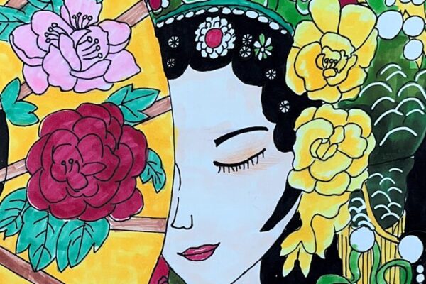 8-Year-Old Li Zhimo Captures Huadan’s Charm in Prize-Winning Artwork 8_Year_Old_Li_Zhimo_Captures_Huadan_s_Charm_in_Prize_Winning_Artwork