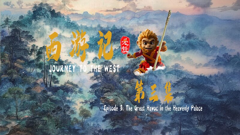 AI_Brings__Journey_to_the_West__to_Life__Episode_3_The_Great_Havoc_in_the_Heavenly_Palace_poster - Khabar Asia AI_Brings__Journey_to_the_West__to_Life__Episode_3_The_Great_Havoc_in_the_Heavenly_Palace video poster