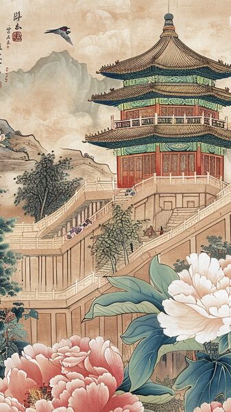 AI_Transforms_Peony_into_Timeless_Chinese_Ink_Masterpiece_poster - Khabar Asia AI Transforms Peony into Timeless Chinese Ink Masterpiece video poster