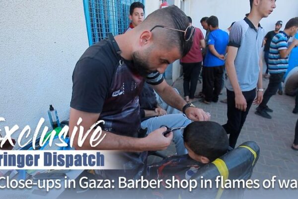 A Barber’s Resilience: Gaza’s Haircuts Amid the Flames of War A Barber's Resilience: Gaza's Haircuts Amid the Flames of War video poster
