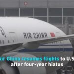 Air China Resumes Direct Flights Between Beijing and Washington DC After Four-Year Hiatus video poster