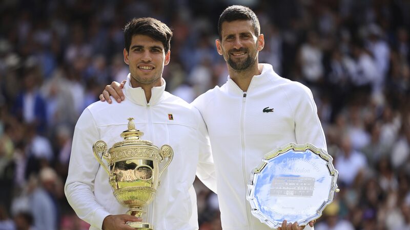 Alcaraz_Sweeps_Djokovic_to_Secure_Second_Straight_Wimbledon_Title - Khabar Asia Alcaraz_Sweeps_Djokovic_to_Secure_Second_Straight_Wimbledon_Title
