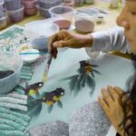 Altay Gem Painting: Nature's Gift Transformed into Art video poster