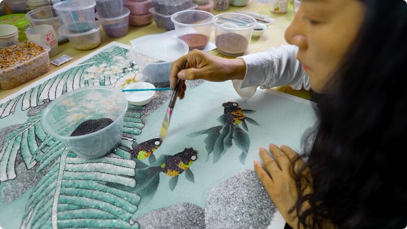 Altay_Gem_Painting_Natures_Gift_Transformed_into_Art_poster - Khabar Asia Altay Gem Painting: Nature's Gift Transformed into Art video poster