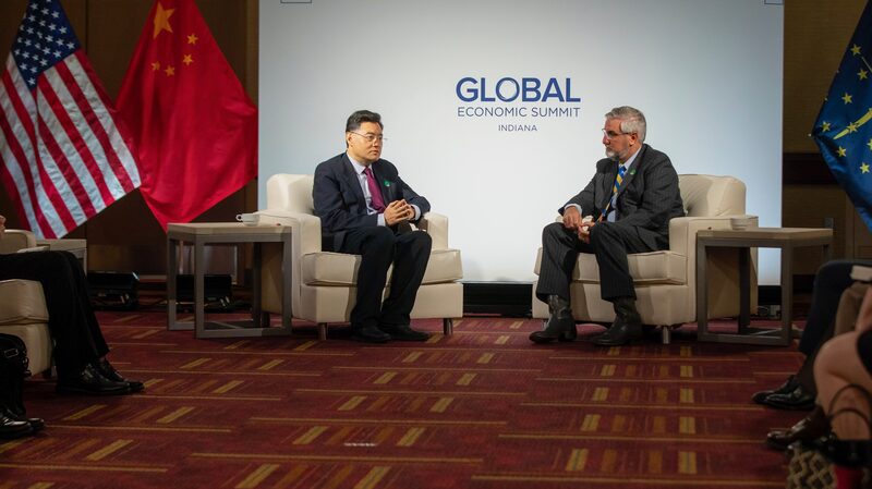 Ambassador Qin Gang Encourages U.S. Companies to Embrace Opportunities in China