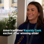 American_Diver_Kassidy_Cook_Celebrates_Silver_at_Paris_Olympics_poster - Khabar Asia American_Diver_Kassidy_Cook_Celebrates_Silver_at_Paris_Olympics video poster