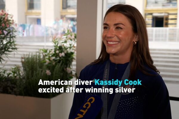 American Diver Kassidy Cook Celebrates Silver at Paris Olympics American_Diver_Kassidy_Cook_Celebrates_Silver_at_Paris_Olympics video poster