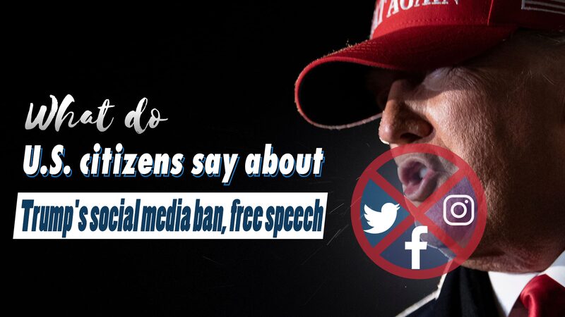 Americans Divided Over Trump's Social Media Ban After Capitol Unrest video poster