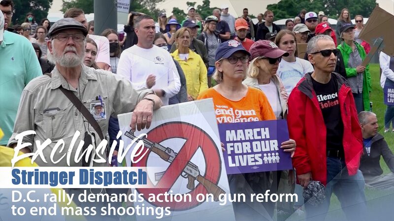 Americans Rally Nationwide Demanding Action on Gun Reform video poster