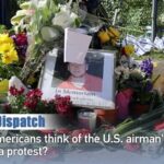 Americans React to Airman's Self-Immolation in Support of Gaza video poster