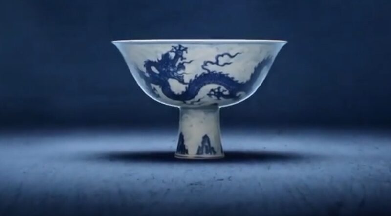 Ancient_Blue-and-White_Dragon_Stem_Bowl_A_Symbol_of_Cross-Cultural_Exchange_poster - Khabar Asia Ancient Blue-and-White Dragon Stem Bowl: A Symbol of Cross-Cultural Exchange video poster
