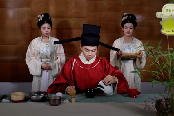 Ancient Tea Ritual Revived by Young Chinese Students on CGTN's UniTea video poster