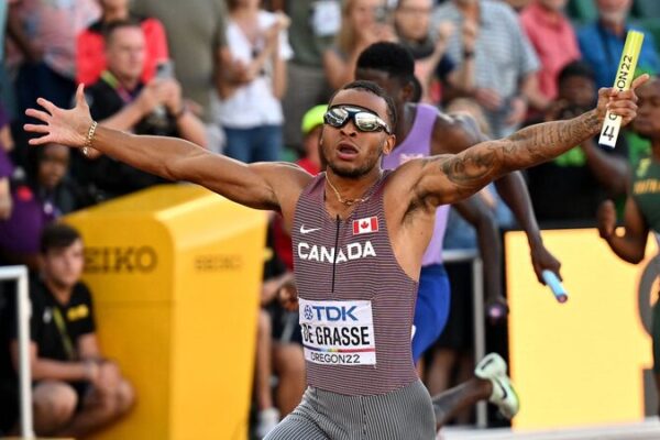 Andre De Grasse Aims to Defend 200m Gold at Paris Olympics Andre_De_Grasse_Aims_to_Defend_200m_Gold_at_Paris_Olympics