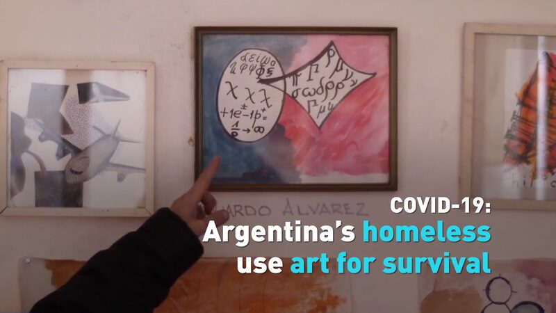 Argentinas_Homeless_Turn_to_Art_Amid_COVID-19_Hardships_poster - Khabar Asia Argentina's Homeless Turn to Art Amid COVID-19 Hardships video poster