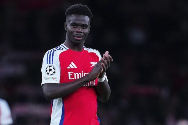 Arsenal’s Bukayo Saka Out for Weeks with Hamstring Injury, Confirms Arteta Arsenal_s_Bukayo_Saka_Out_for_Weeks_with_Hamstring_Injury__Confirms_Arteta