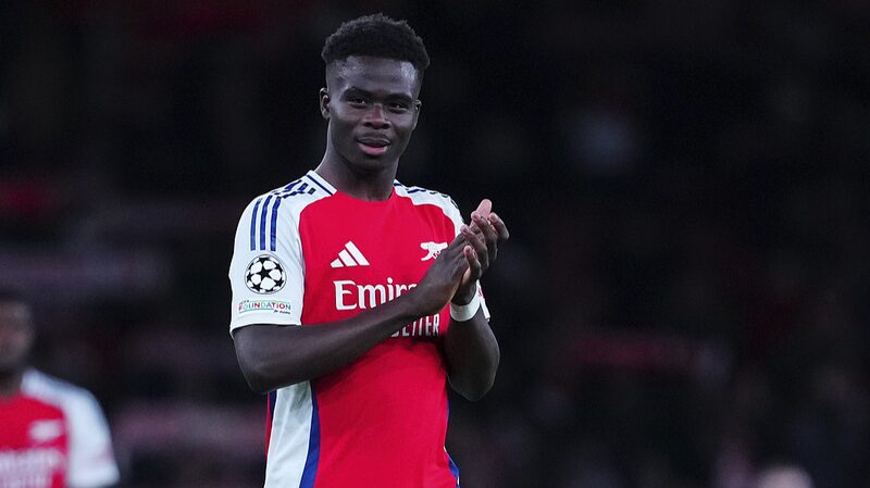 Arsenal_s_Bukayo_Saka_Out_for_Weeks_with_Hamstring_Injury__Confirms_Arteta - Khabar Asia Arsenal_s_Bukayo_Saka_Out_for_Weeks_with_Hamstring_Injury__Confirms_Arteta