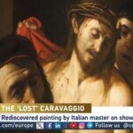 Art Lovers Celebrate Rediscovered Caravaggio Masterpiece Worth $40 Million in Madrid video poster