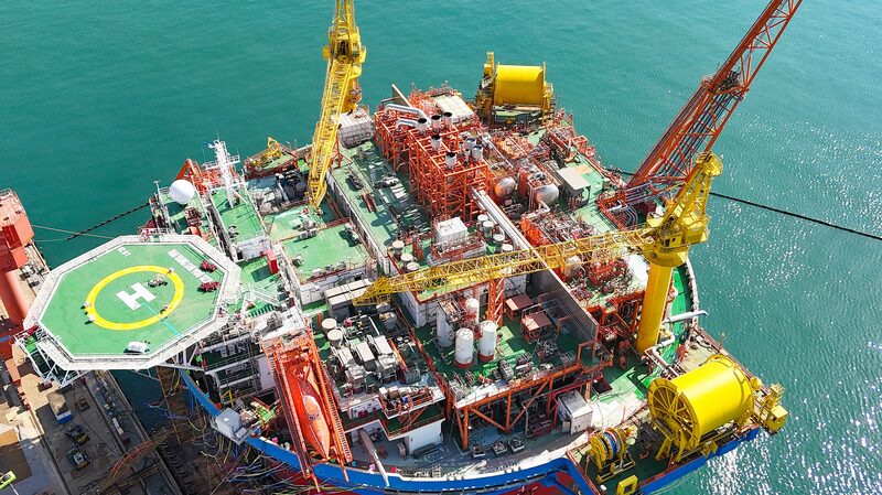 Asias_First_Cylindrical_FPSO_Haikui_No1_Completed_in_East_Chinas_Qingdao - Khabar Asia Asia's First Cylindrical FPSO "Haikui No.1" Completed in East China's Qingdao
