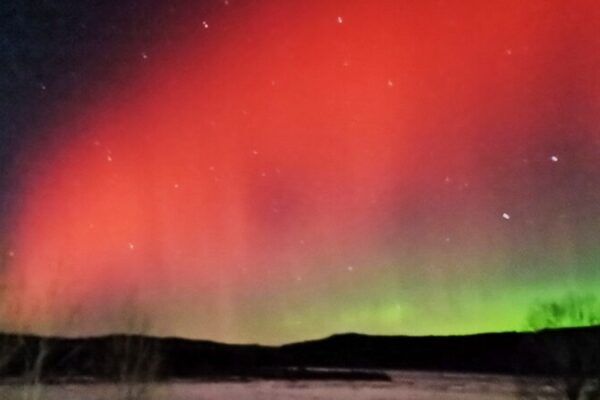 Aurora Borealis Illuminates Northern China Skies