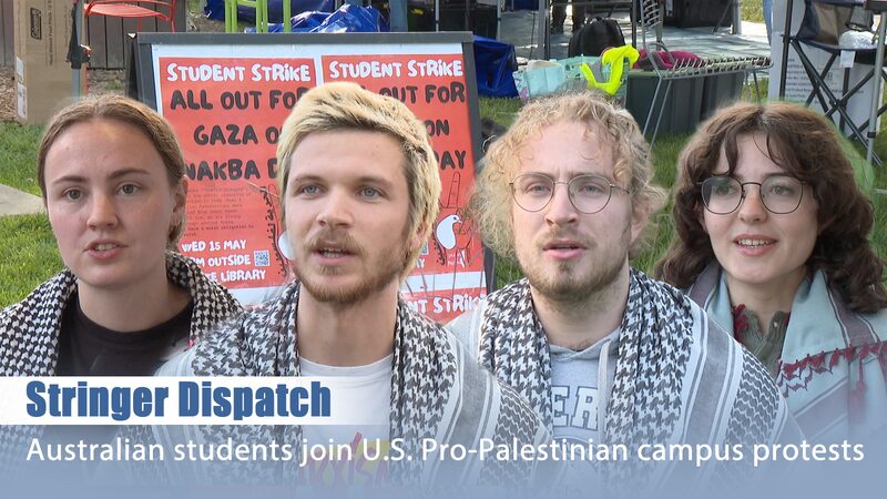 Australian Students Join Global Pro-Palestinian Protests video poster