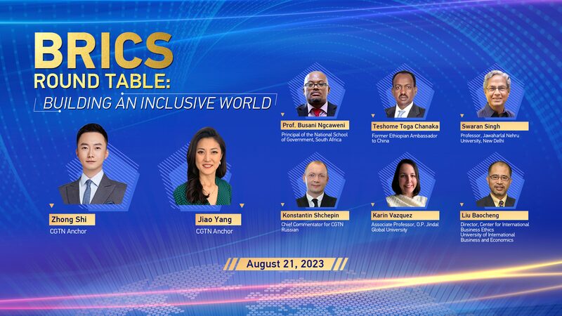 BRICS Round Table Discusses Inclusive Global Development Ahead of Johannesburg Summit video poster