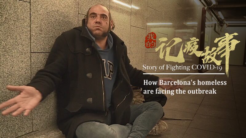 Barcelona's Homeless Struggle Amid COVID-19 Lockdown video poster