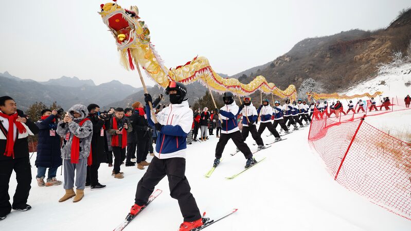 Beijings_Huairou_Ski_Resort_Celebrates_Chinese_New_Year_with_Vibrant_Festivities - Khabar Asia Beijing's Huairou Ski Resort Celebrates Chinese New Year with Vibrant Festivities