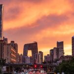 Beijings_Skies_Light_Up_with_Spectacular_Summer_Sunsets - Khabar Asia Beijing's Skies Light Up with Spectacular Summer Sunsets