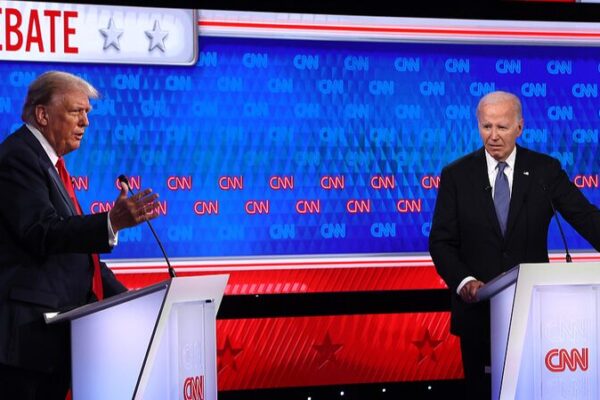Biden and Trump Exchange Accusations in Historic Atlanta Debate
