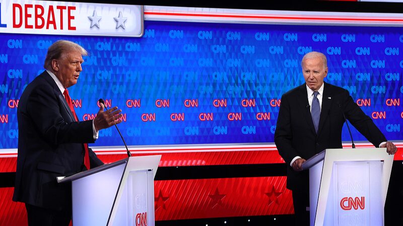 Biden and Trump Exchange Accusations in Historic Atlanta Debate