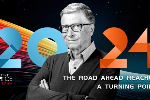 Bill Gates Predicts 2024 as a Turning Point: Insights on China-US Relations and AI video poster