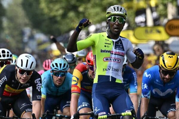 Biniam Girmay Makes History as First Black African Tour de France Stage Winner Biniam Girmay Makes History as First Black African Tour de France Stage Winner