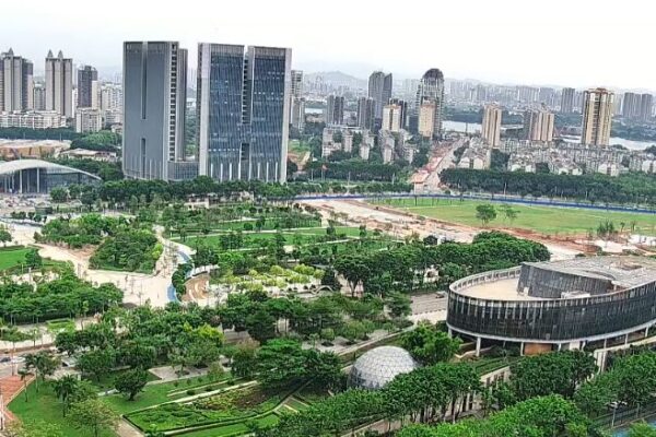 Bird’s-eye View Reveals the Thriving Heart of Jiangbei CBD in Huizhou City Bird's-eye View Reveals the Thriving Heart of Jiangbei CBD in Huizhou City video poster