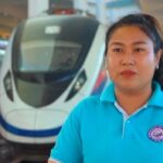 Breaking Barriers: Laotian Woman Becomes Pioneer Train Driver on China-Laos Railway video poster