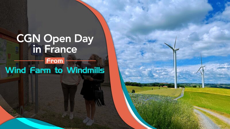CGN Europe Energy Hosts Open House at Assac Wind Farm in France video poster