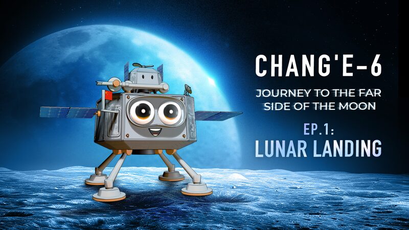 CGTN_Debuts_AI-Assisted_Series_on_Chinas_Change-6_Lunar_Mission_poster - Khabar Asia CGTN Debuts AI-Assisted Series on China's Chang'e-6 Lunar Mission video poster
