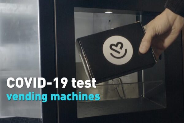 COVID-19 Testing Made Easy with New Vending Machines COVID-19 Testing Made Easy with New Vending Machines video poster