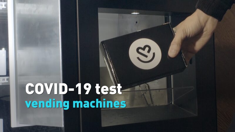 COVID-19 Testing Made Easy with New Vending Machines video poster