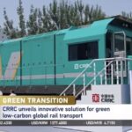 CRRC Unveils Seven New Energy Locomotives for Global Green Rail Transport video poster