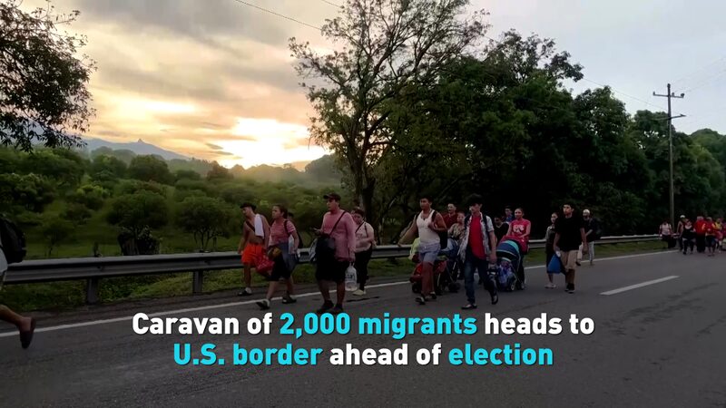 Caravan_of_2_000_Migrants_Heads_to_U_S__Border_Ahead_of_Election_poster - Khabar Asia Caravan_of_2_000_Migrants_Heads_to_U_S__Border_Ahead_of_Election video poster