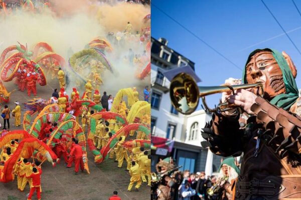 Celebrating in Laughter: China’s Lantern Festival and Switzerland’s Fasnacht Carnival Celebrating in Laughter: China's Lantern Festival and Switzerland's Fasnacht Carnival