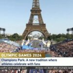 Champions_Park__Athletes_Celebrate_with_Fans_in_Paris__New_Olympic_Tradition video poster