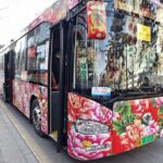 Changchun's Floral Buses Brighten Winter Tourism Season