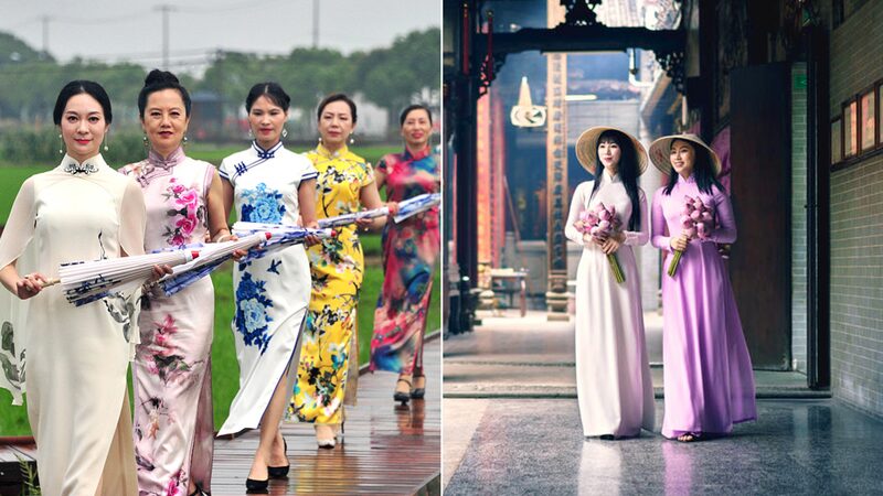 Cheongsam_and_Ao_Dai_The_Iconic_Traditional_Dresses_of_China_and_Vietnam - Khabar Asia Cheongsam and Ao Dai: The Iconic Traditional Dresses of China and Vietnam
