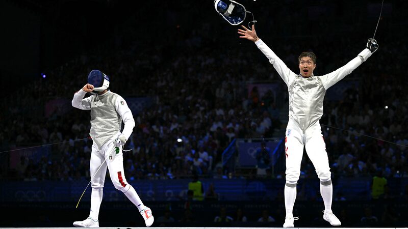 Cheung_Ka_long_from_Hong_Kong_Wins_Fencing_Gold_at_Paris_Olympics - Khabar Asia Cheung_Ka_long_from_Hong_Kong_Wins_Fencing_Gold_at_Paris_Olympics