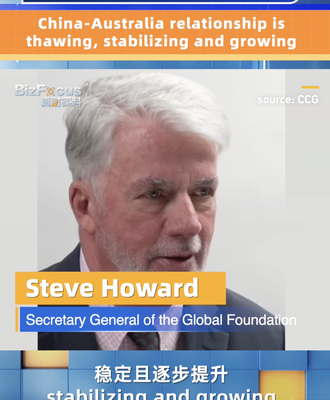 China-Australia Relations are Growing, Says Global Foundation China-Australia Relations are Growing, Says Global Foundation video poster