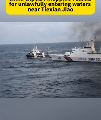 China Coast Guard Expels Philippine Vessels from Waters Near Tiexian Jiao China_Coast_Guard_Expels_Philippine_Vessels_from_Waters_Near_Tiexian_Jiao video poster