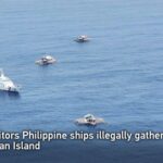 China Coast Guard Monitors Philippine Vessels Near Huangyan Island video poster